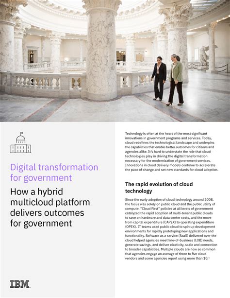 Digital Transformation For Government