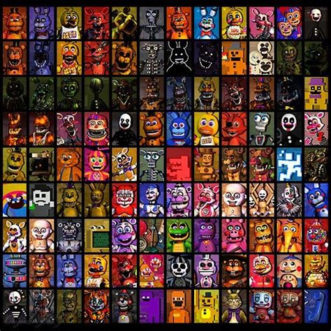 Fnaf Ultimate Custom Night Icons Remake Artofit