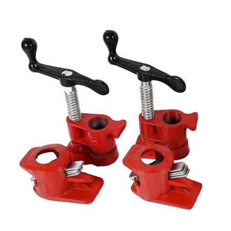 Buy 2 Pack 3 4 Wood Gluing Pipe Clamp Set Heavy Duty Pipe Clamp Wood