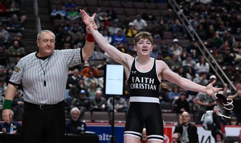 Piaa 2a Wrestling Faith Christian Has Memorable Medal Round