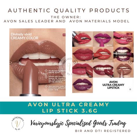 Avon Ultra Creamy Lip Stick G Shopee Philippines