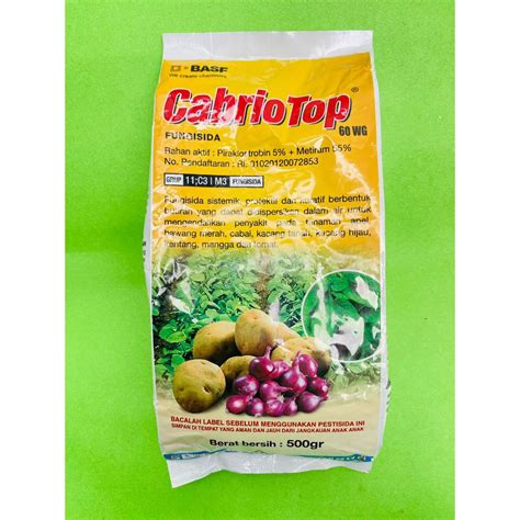 Jual Fungisida Cabrio Top Gram Obat Pembasmi Jamur Pada Tanaman