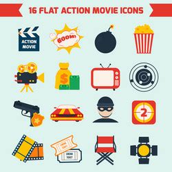action vector images