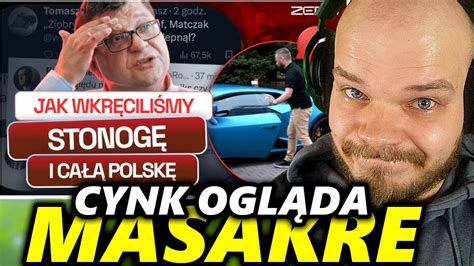 Cynk Ogl Da Masakre Stonogi Oraz Redaktor W Youtube