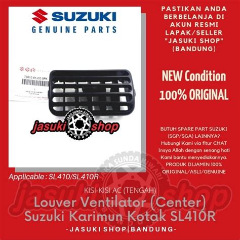 Jual Ventilasi Kisi Kisi AC Tengah Suzuki Karimun Kotak SL410R Asli Ori