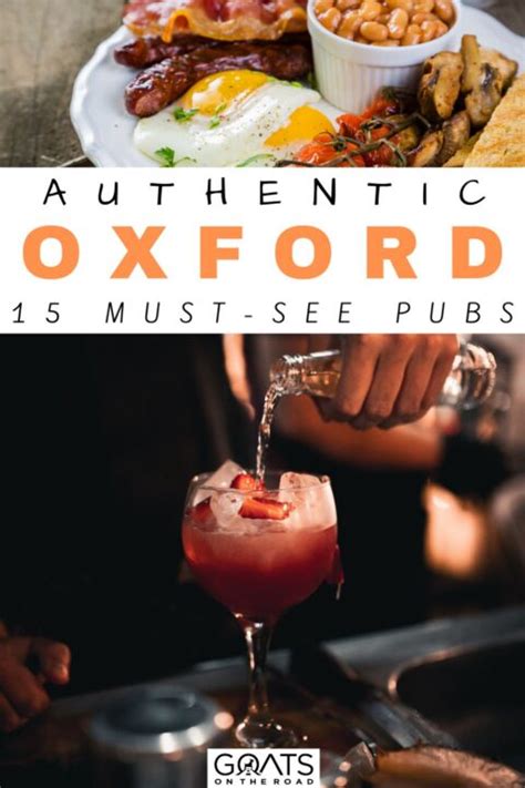 15 Best Pubs in Oxford in 2023 - Goats On The Road