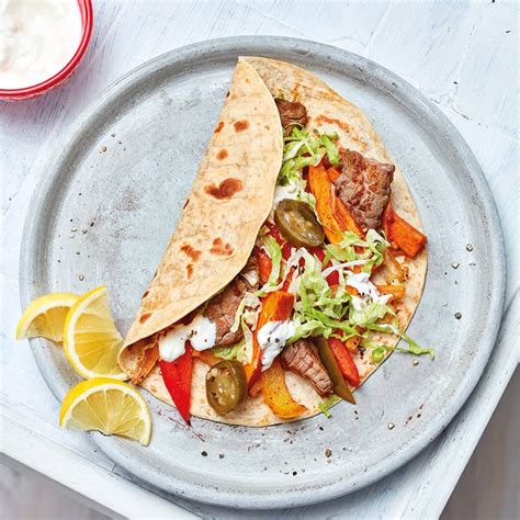 Fajita S Met Biefstuk En Zoete Aardappel Gezonde Recepten Ww Nederland