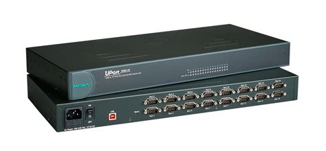 MOXA UPort 1610 16 16 Port USB To Serial Hub RS 232 USB To Serial