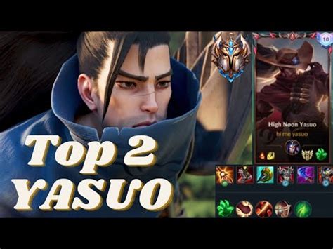 Kills Yasuo Wild Rift Gameplay Top Yasuo Best Build And Runes