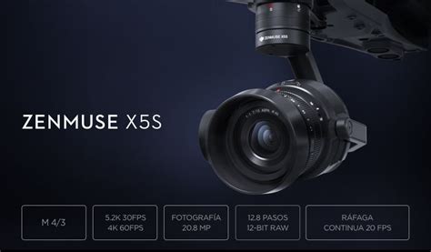 Cámara Dji Zenmuse X5s Tienda De Drones En Madrid Visítanos