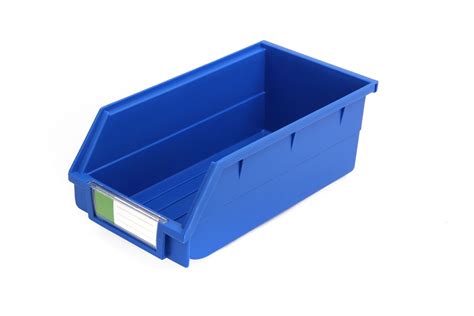 Warehouse Spare Parts Picking Bins Plastic Storage Bin And Large