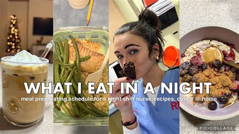 Vlogmas 23 What I Eat In A Day As A Night Shift Nurse Youtube