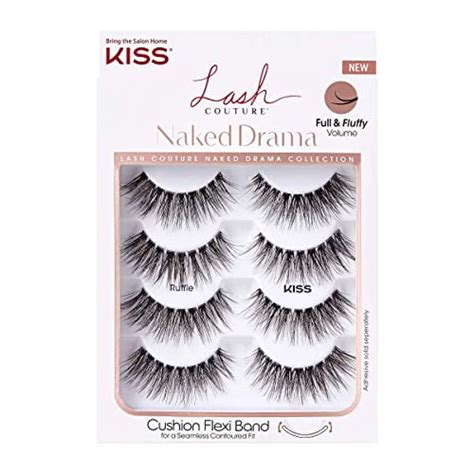 Kiss Lash Couture Naked Drama Collection Ruffle Multipack Pack