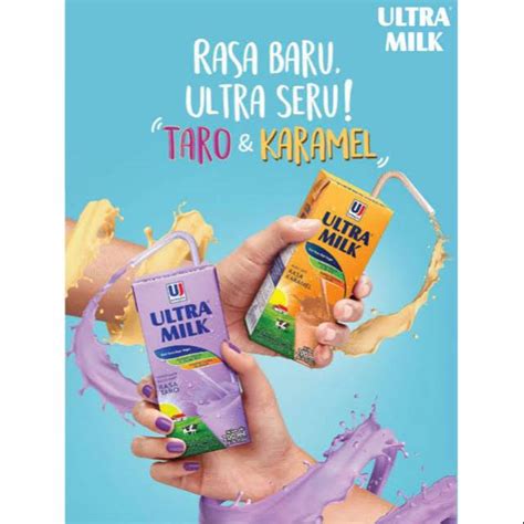 Shopee Ed February Taro Karamel Susu Uht Ultra Ml Pc