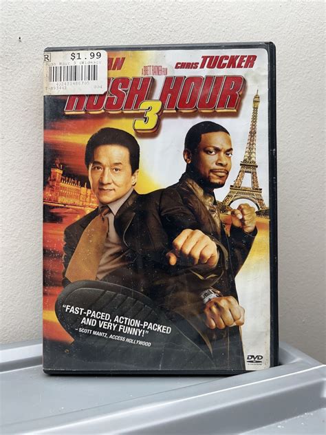 Rush Hour 3 Dvd 2007 O Sleeve 794043109300 Ebay