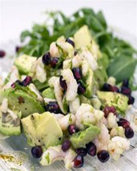 Salade D Avocat Et Crevette Pour 4 Personnes Recettes Elle à Table