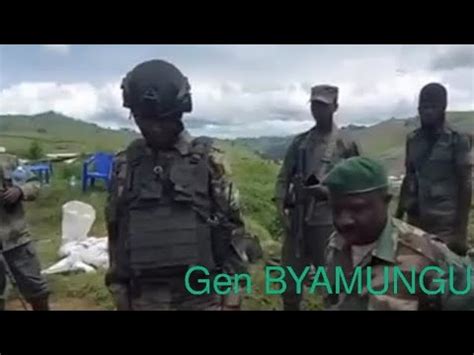 GEN BYAMUNGU WA M23 YASUYE INGABO KU RUGAMBA YEREKWA IMBUNDA NYINSHI