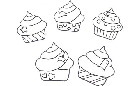 Free Printable Coloring Page / Calendar - Party Food (Cupcakes) - Shine ...