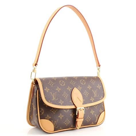 Louis Vuitton Diane NM Handbag Monogram Canvas Brown 1760481