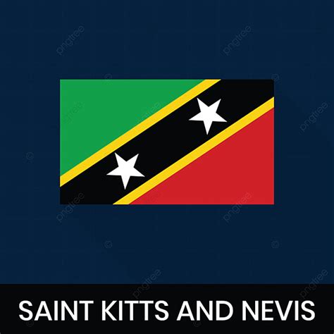 Saints Clipart Transparent PNG Hd Flag Of The Saint Kitts And Nevis