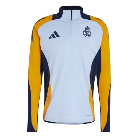 Real Madrid Training Shirt Tiro Glow Blue Crew Orange Team Navy