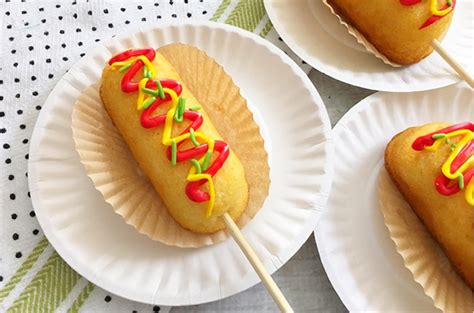 Dessert Corn Dogs on a Stick - Craft Create Cook