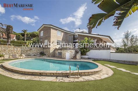 Magnífica y exclusiva casa en venta en Cabrera de Mar BestMaresme