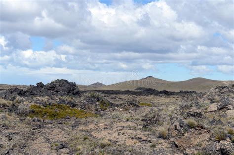 Basalt Lava Rock Surface Texture From A Flow At Hawaii Volcanoes