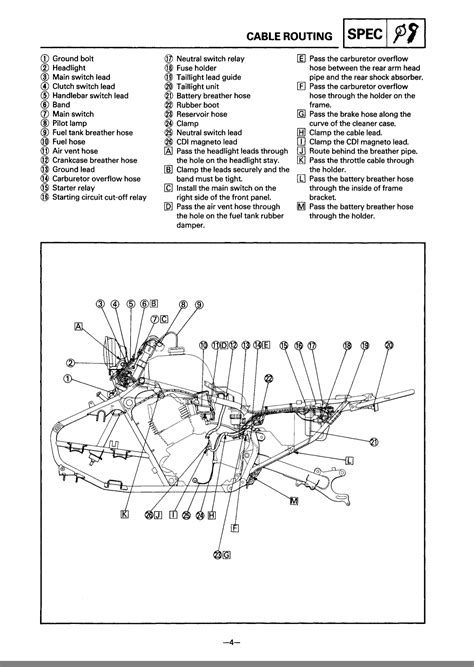 Yamaha Warrior 350 Parts Diagram