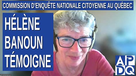 CeNC Commission denquête nationale citoyenne scientifique Hélène