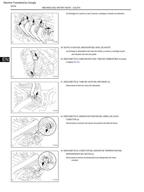 Manual De Mecánica Toyota 1nz Fe 301 400 1 Pdf Tornillo Propulsión