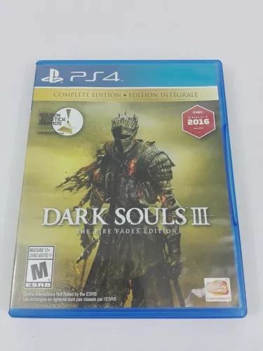 Juego Dark Souls Iii The Fire Fades Edition Ps4 Físico Mercadolibre