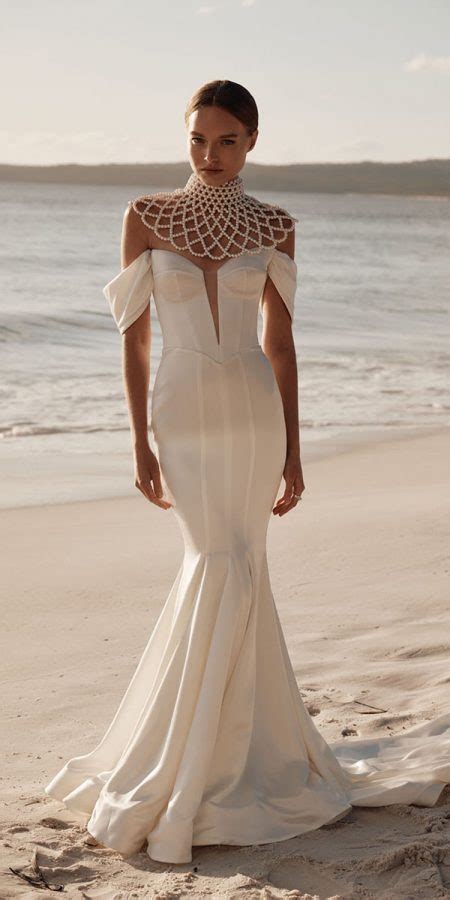 Satin Mermaid Wedding Dresses Options For Extraordinary Brides