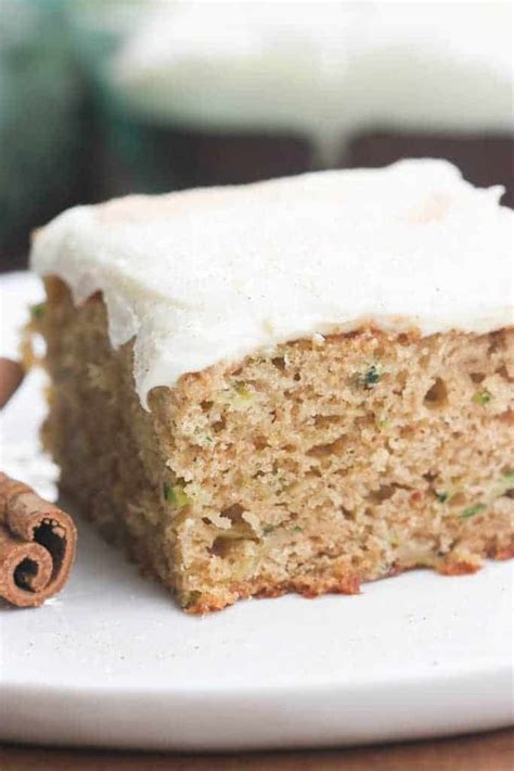 Zucchini Cake With Cream Cheese Frosting Tastes Better From Scratch