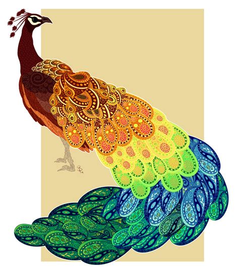 Paisley Peacock By Sonyasimone On Deviantart