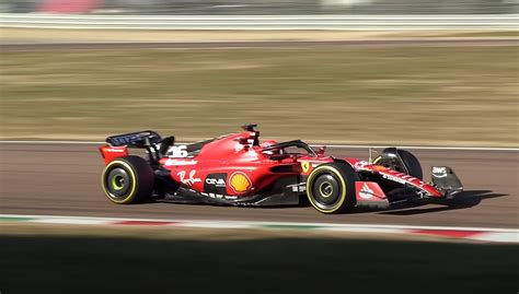 Watch The 2023 Ferrari Sf 23 Put On A Noisy Turbo V6 Show At Fiorano