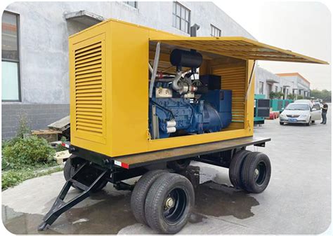 Waterproof Mobile Diesel Generator For Outdoor