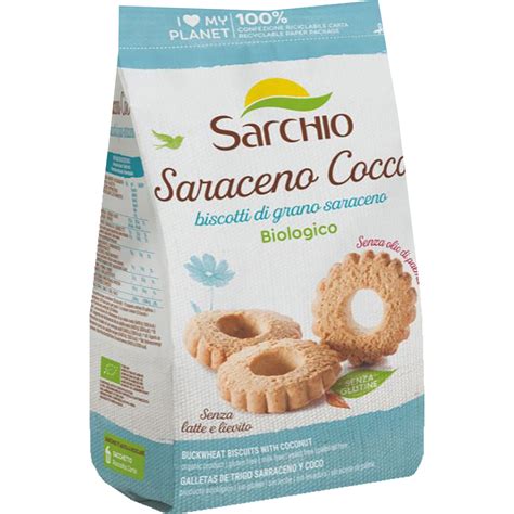 Galletas de trigo sarraceno y coco ecológicas sin gluten sin leche