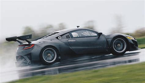 Acuras Publicly Testing The Nsx Gt3 Race Car At Mid Ohio This Week