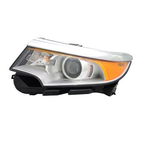 New Standard Replacement Driver Side Headlight Assembly Fits