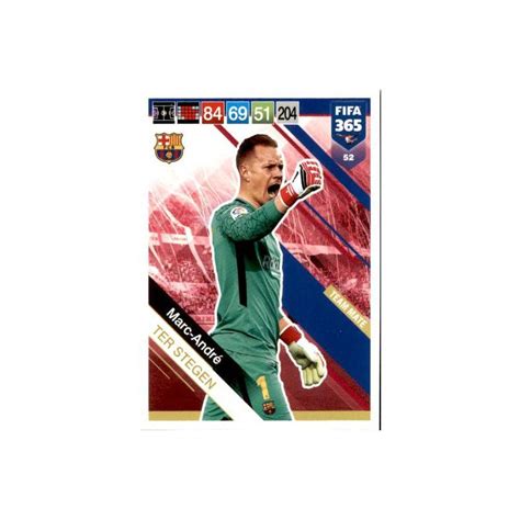 Comprar trading cards Marc André ter Stegen Barcelona panini fifa 365