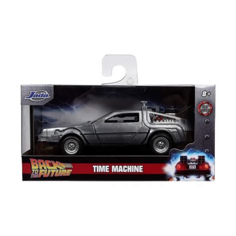 Jada 32185 DeLorean DMC Time Machine Silver Back To The Future Part I