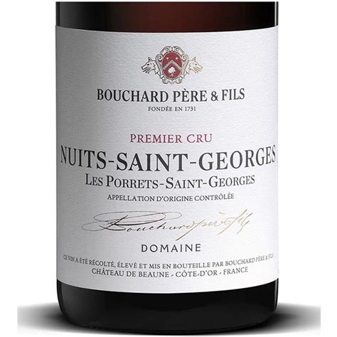 宝尚父子酒庄夜圣乔治波乐一级园干红葡萄酒Bouchard Pere Fils Nuits Saint Georges Les