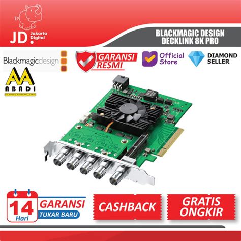 Promo Blackmagic Design Decklink K Pro Cinema Capture Card Cicil X