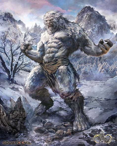 Final Fantasy "Yeti", Pablo Fernandez on ArtStation at https://www ...