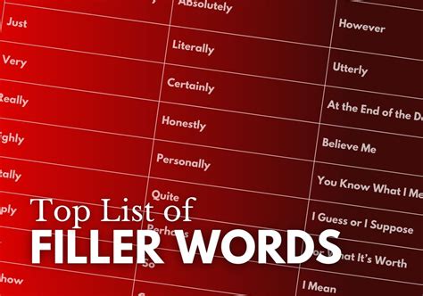 50 Filler Words List To Cut From Your Writing Make Your Writing Stronger