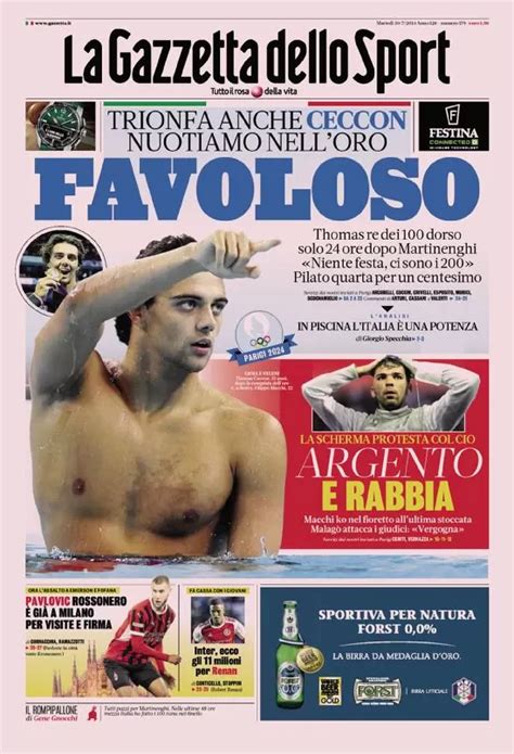 Rassegna Stampa Juve Prime Pagine Quotidiani Sportivi Luglio