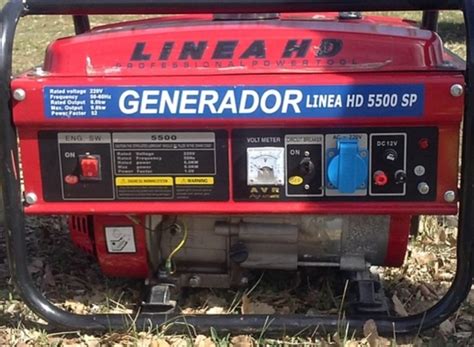 Generador Línea HD 5500 Sp subastaszentromachine