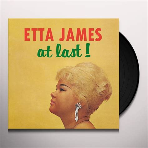 Etta James AT LAST Vinyl Record