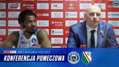 Konferencja Prasowa Anwil W Oc Awek Legia Warszawa Youtube